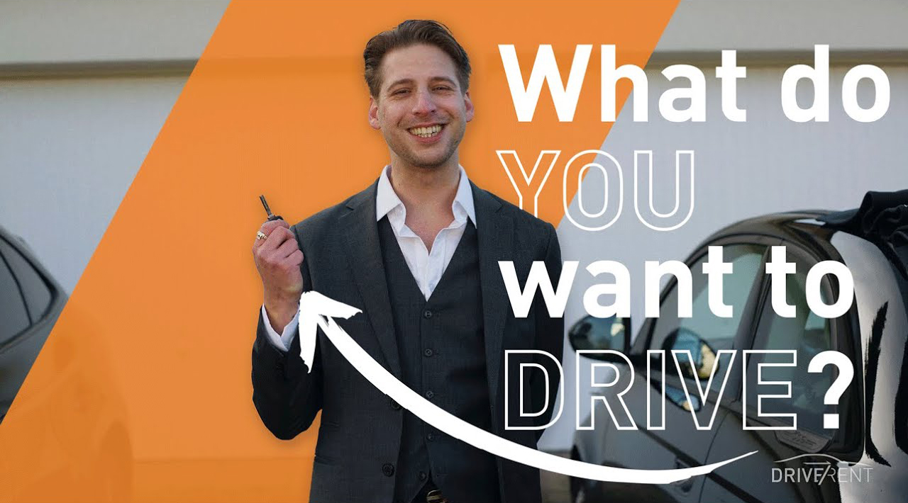 DriveRent - What do you want to drive